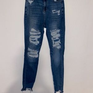 AE Ne(x)t Level Patched High-Waisted Jean